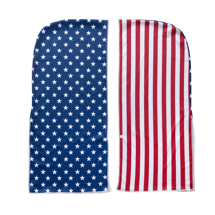 Wholesale 5pcs Flag Print World Cup Headf Quick-Dry Cooling Sun Protection