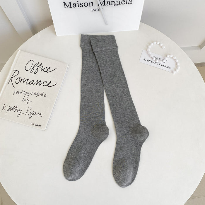 Wholesale Ballet style lightweight and versatile cool long tube pile socks