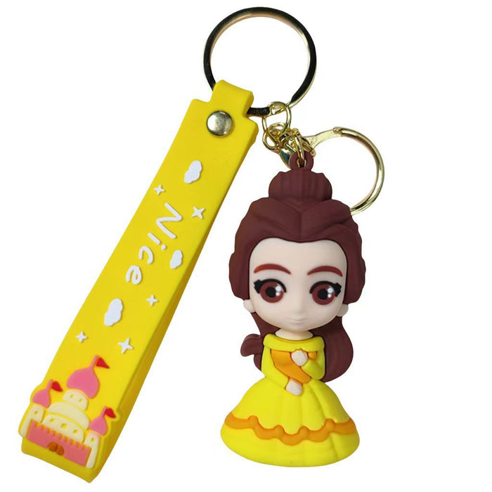 Wholesale PVC Cartoon Doll Keychain JDC-KC-BaoDou007