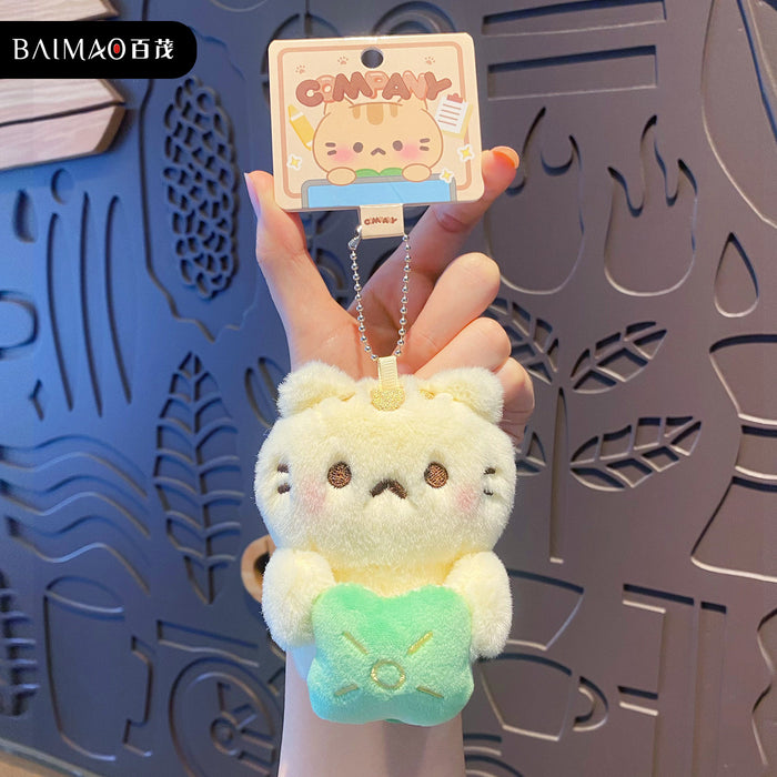 Wholesale Plush Cat Keychain Bag Charm Cute a Cat Design For Wedding Favors And Everyday Carry