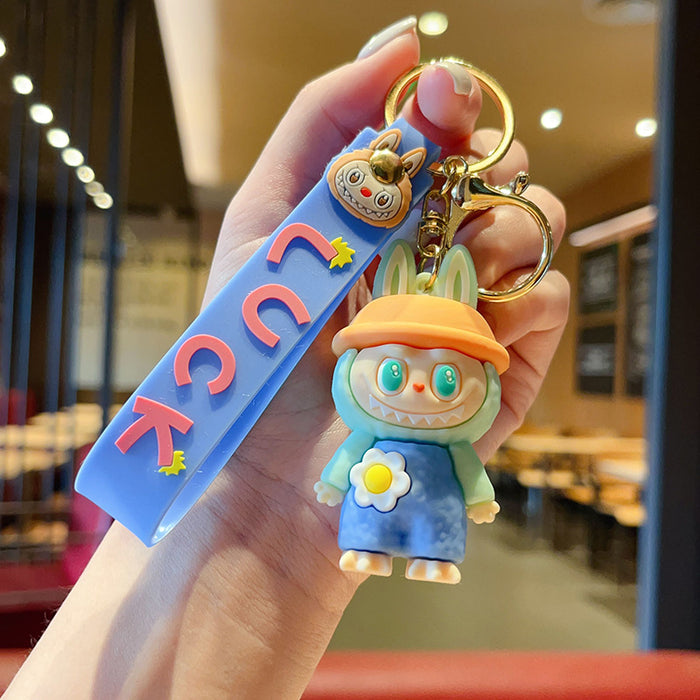 Wholesale Creative CartoonDoll Keychain Couple School Bag Pendant