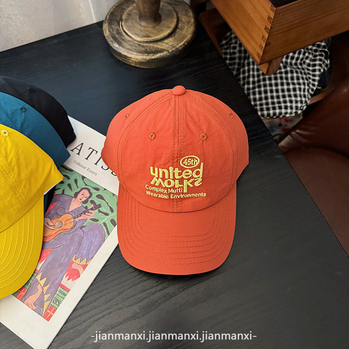 Wholesale New letter design for quick drying travel with baseball cap and student hat