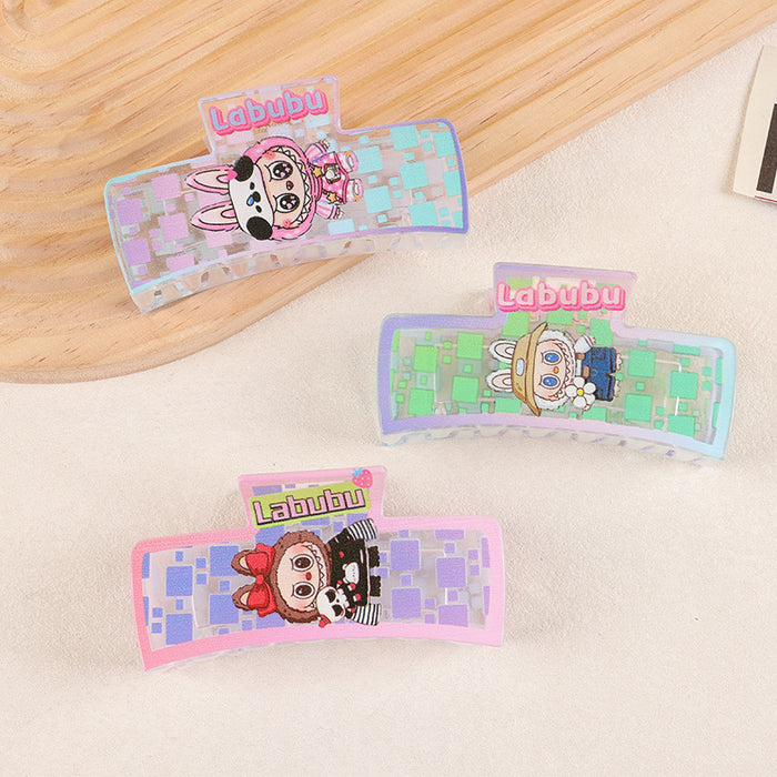 Wholesale Cute Cartoon Print Square Claw Clip