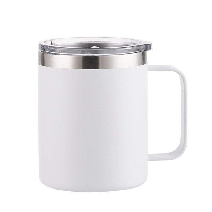 Wholesale 12oz Stainless Steel Handle Insulated Solid Color Mug JDC-CUP-JinZhuo002