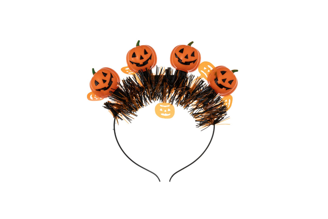 Cara de calabaza de Halloween al por mayor PS PS Glow Hair Band JDC-HD-CHUANS001