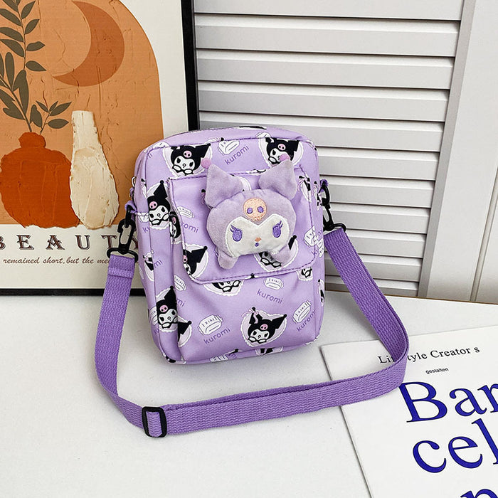 Wholesale Cartoon Printed Nylon Messenger Bag JDC-SD-Tongxi001