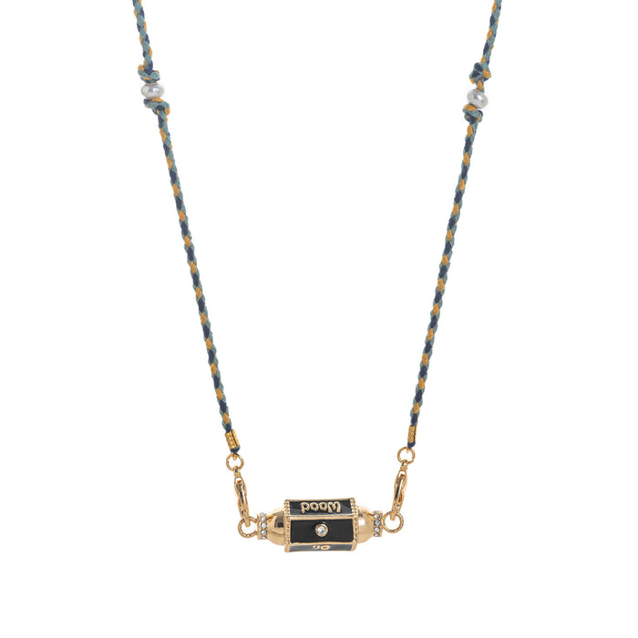 Wholesale Valentine' s Day Colorful Tarot Necklace Women' s Niche Star Eyes Gold-Plated Color-Preserving Pendant