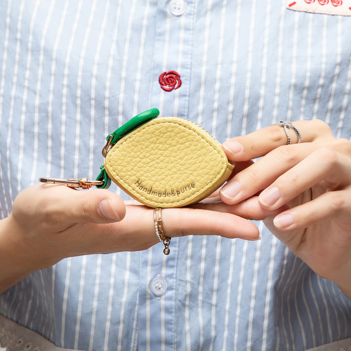 Wholesale Fruit Pendant Lemon Shaped Coin Purse Bag