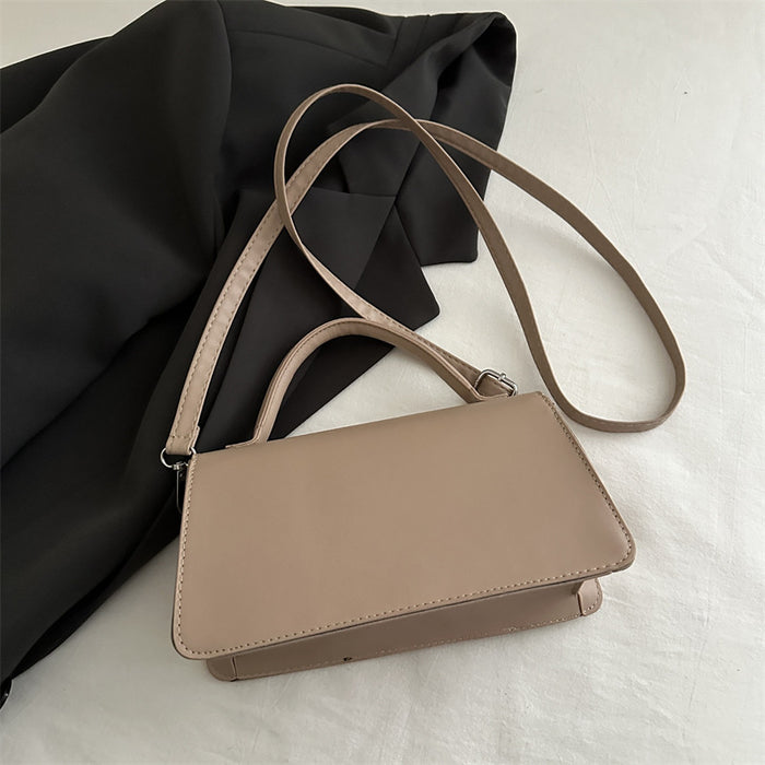 Wholesale Fashionable retro PU small square bag, popular single shoulder crossbody bag