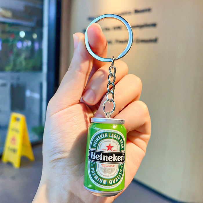 Wholesale Mini Cans Resin Keychain JDC-KC-YuanD009