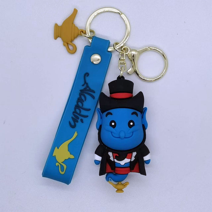 Wholesale cartoon  lamp doll key chain pendant bag car key chain accessories gift