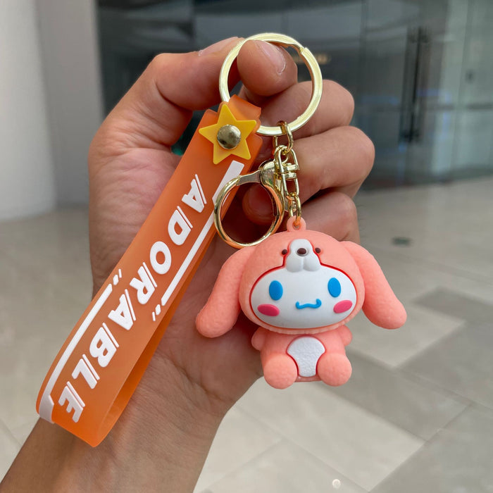 Wholesale Cute keychain, backpack pendant, doll machine gift