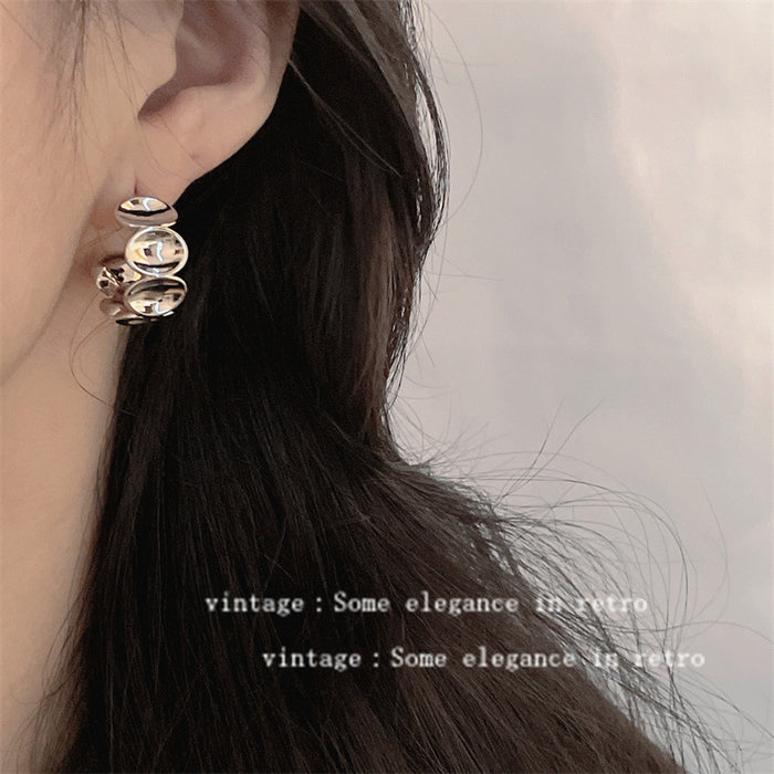 Wholesale  C- shaped Ear Ring Earrings Women's Earrings