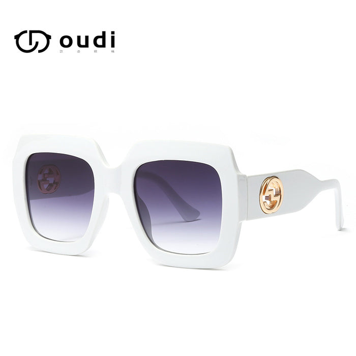 Wholesale PC gradient leopard print sunglasses JDC-SG-HNB004