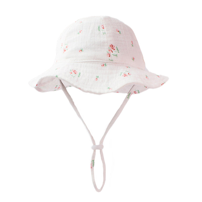 Wholesale Children's Cotton Bucket Hat Breathable Bucket Hat JDC-FH-ZB005