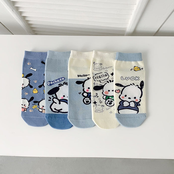 Wholesale Cotton Cartoon Short Socks JDC-SK-Lanh006