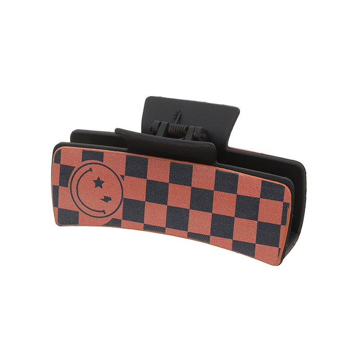 Wholesale Western Denim Sunflower Vintage Letter Shark Clip Grab Clip Hairpin