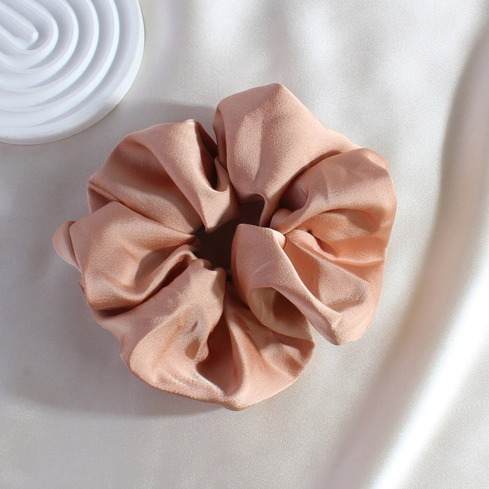 Wholesale Retro faux silk Hair Scrunchies