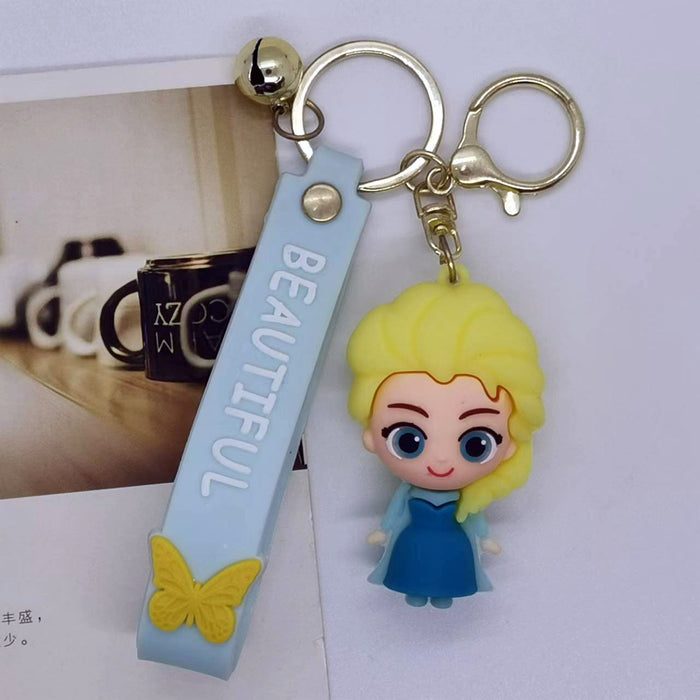Wholesale Cartoon cure cute characters Keychain Pendant Bag Car Keychain Accessories