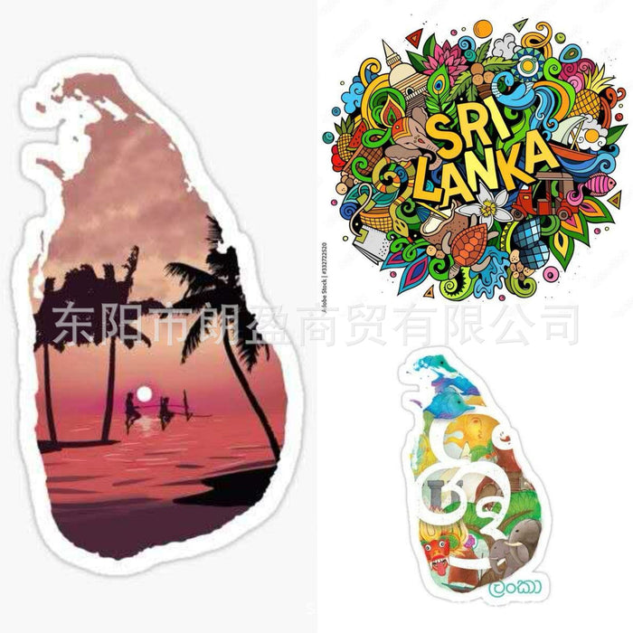 Wholesale Flat acrylic decorative keychain backpack key pendant