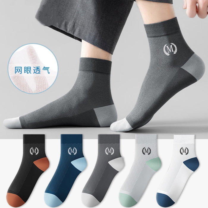 Wholesale Men's and women's mid length socks, sweat absorbing, trendy, breathable, basketball socks, sports long socks
