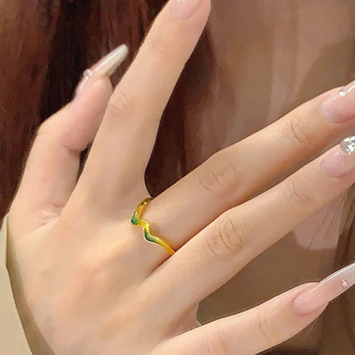 Wholesale Retro fashion women's ring, light luxury, niche temperament, ring for women