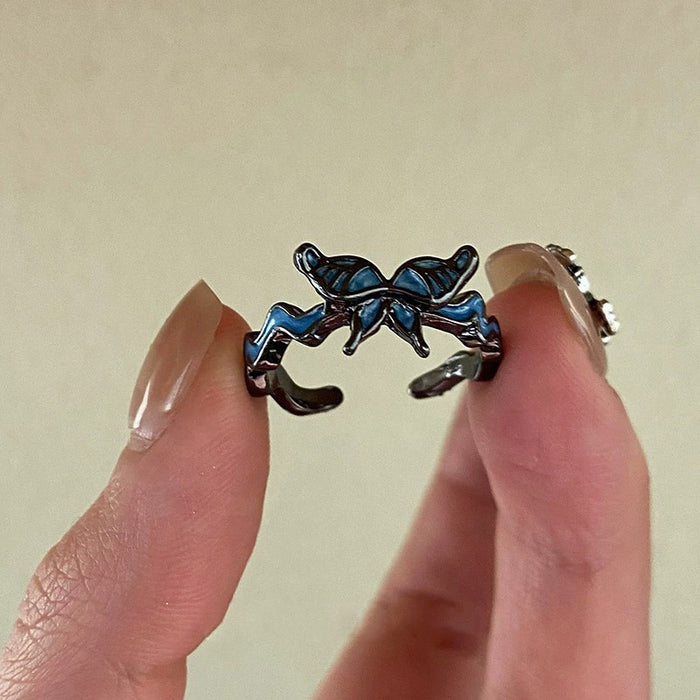 Wholesale Dream Butterfly Ring Women's Ins Niche Design