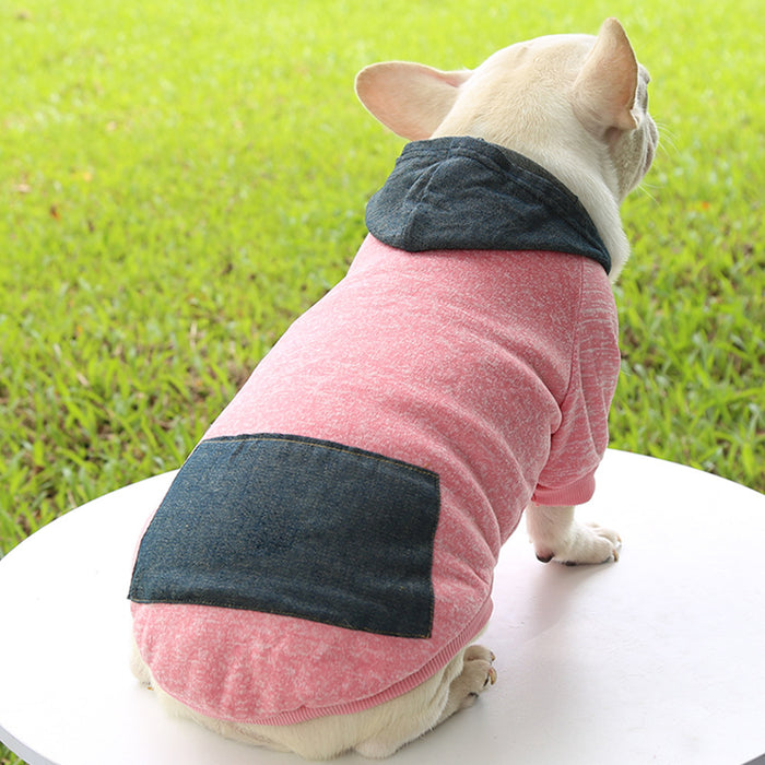 Wholesale Cat Two-Legged Sweatshirt Pocket Dog Clothes Sports Style Dog and Cat Pet Clothes Supplies Clothing