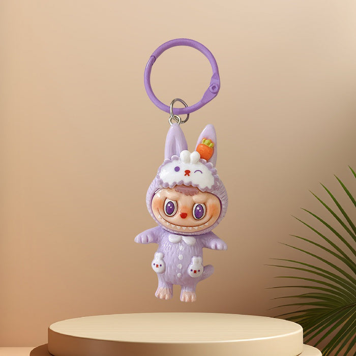 Wholesale Keychain Cute Girly Heart Pendant Men's and Women's Bag Hanging Accessories