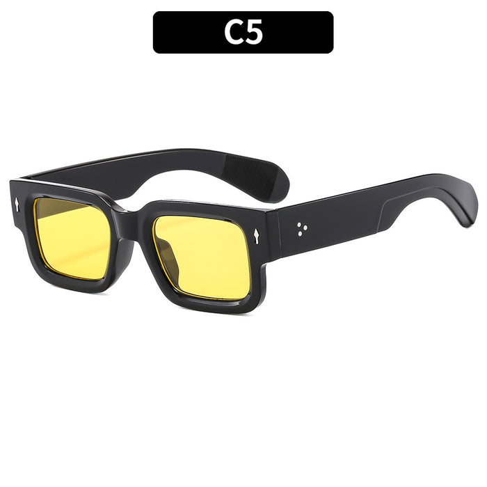 Wholesale Men' s Square Small Arrow Sunglasses for Sun Protection