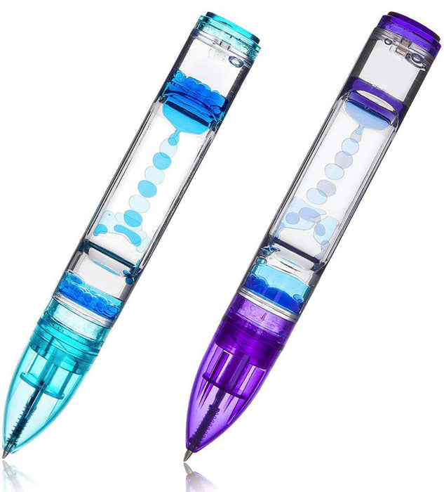 Wholesale Creative Colorful Oil Drop Pen Oil Drops Acrylic stress relief pen JDC-PN-JunQ001