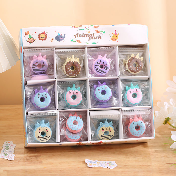 Wholesale Kindergarten cartoon eraser with no marks, clean and cute creativity