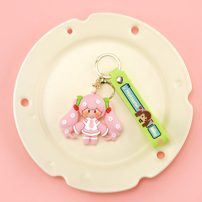 Wholesale Cute cartoon keychain pendant