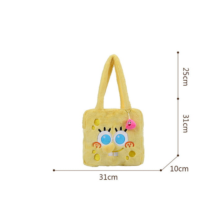 Wholesale Cartoon Plush Single Shoulder Children's Diagonal Bag (S) JDC-SD-RLF003