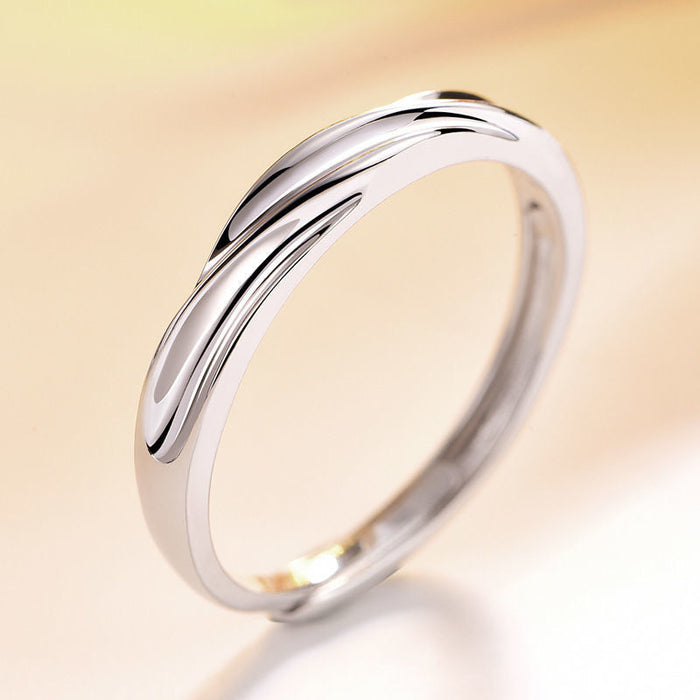 Wholesale Silver Plated Pair Ring