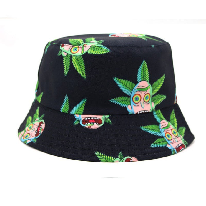 Wholesale Polyester Cartoon Anime Printed Bucket Hat JDC-FH-ZhiXie017