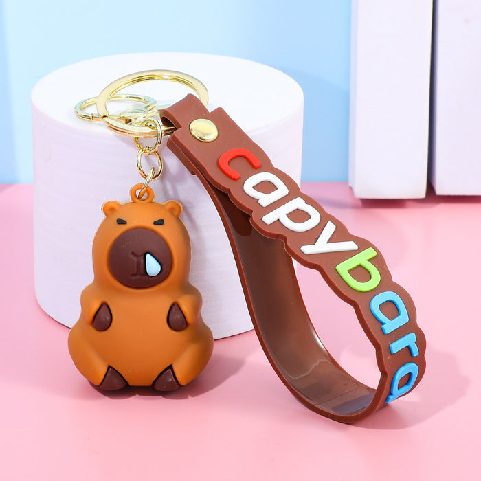 Wholesale  Capybara Small Pendant Doll Keychain