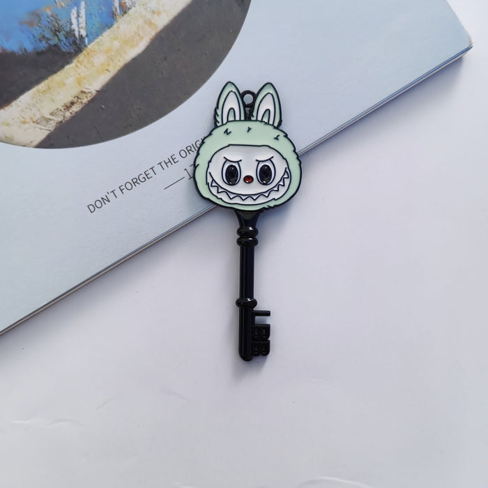 Wholesale Alloy Cloth Big Head Keychain Accessories DIY Mobile Phone Chain Bag