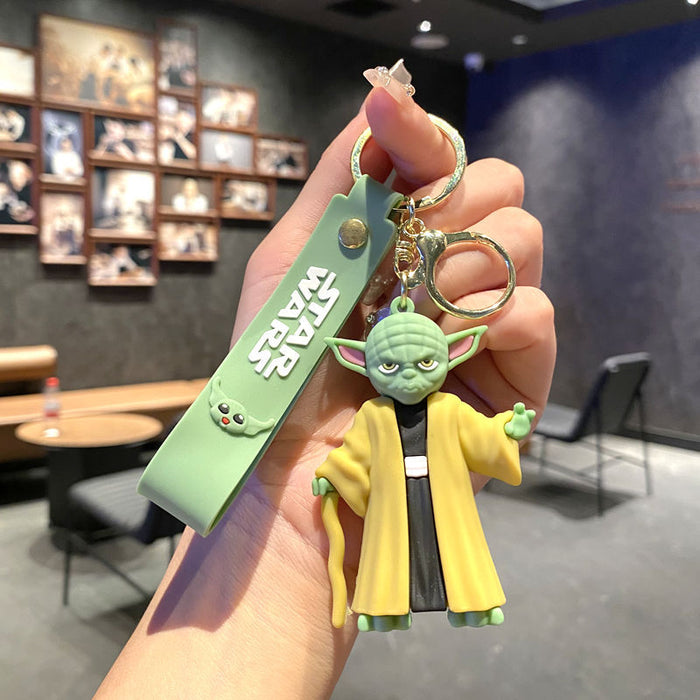 Wholesale Alien keychain cute doll car bag pendant small gift