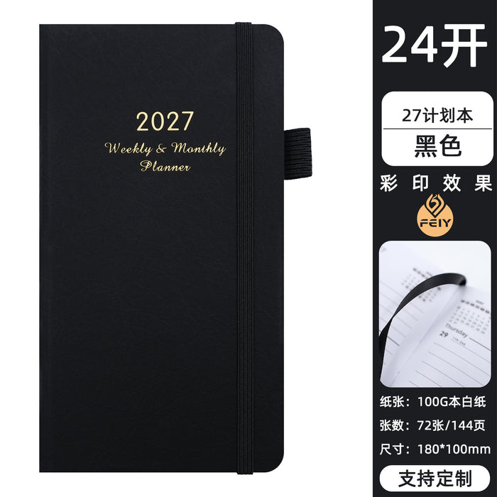 Wholesale Chic 2027 Weekly Planner Notebook - Office Decor Accessory
