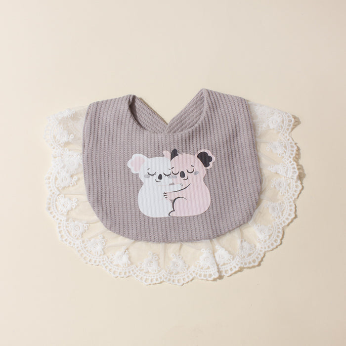 Wholesale Baby Lace Bibs Cotton Gauze JDC-TW-ZB003