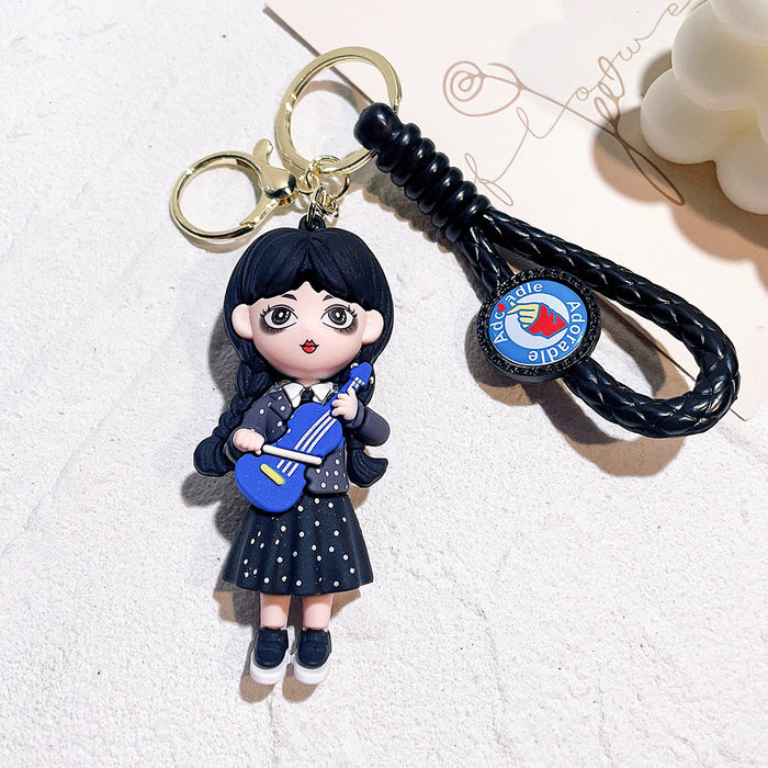 Wholesale 3D Dropping Glue Doll Animation  Pendant Keychain