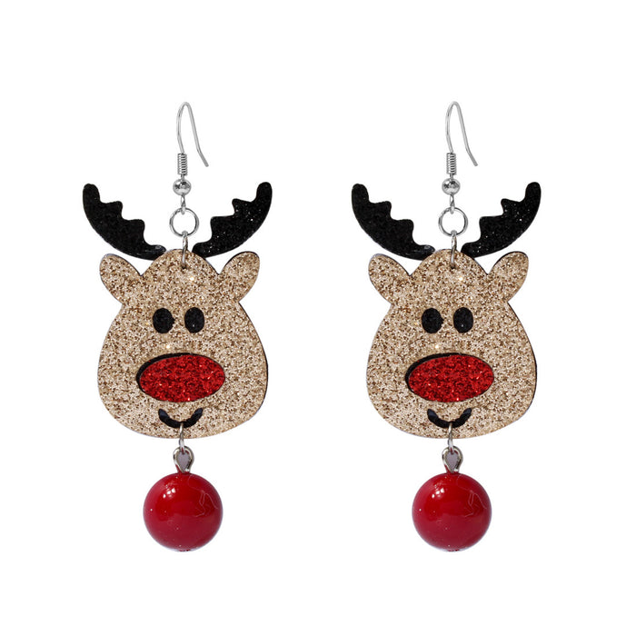 Wholesale Christmas Fabric Earrings JDC-ES-TengC001