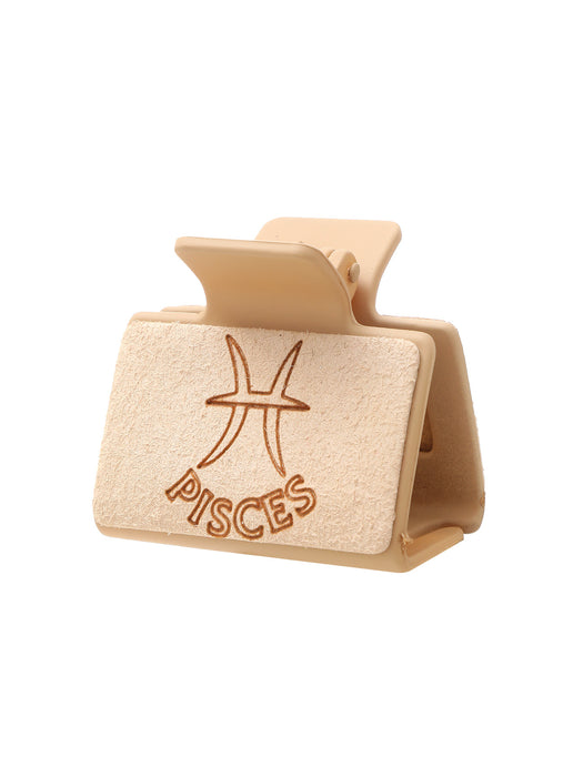 Wholesale Western Style Super Fiber Laser Carved Twelve Constellations Hairpin Distinctive Simple Head Shark Clip