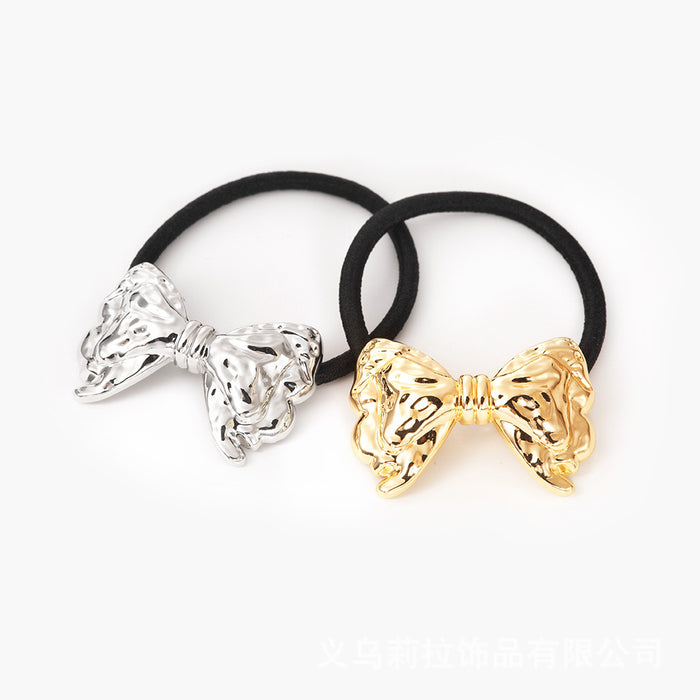 Wholesale Cute bow shape ponytail hair band high quality hair band