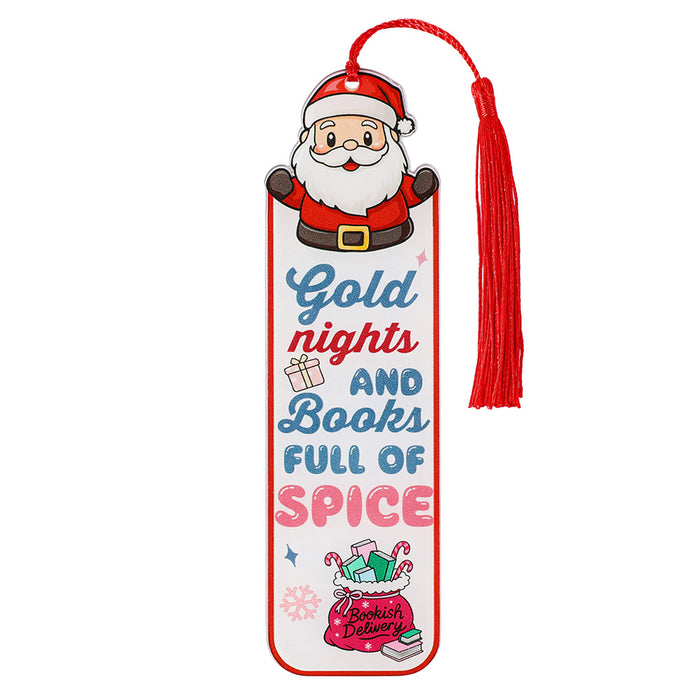 Wholesale Christmas tassel patterns Bookmarks