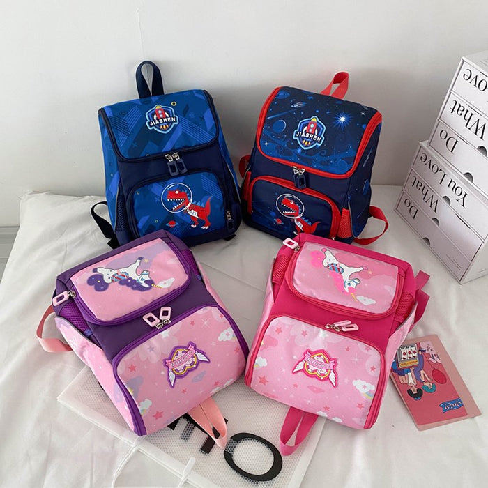 Wholesale Nylon Cartoon Cute Contrasting Color Small Backpack JDC-BP-YuanDuo027