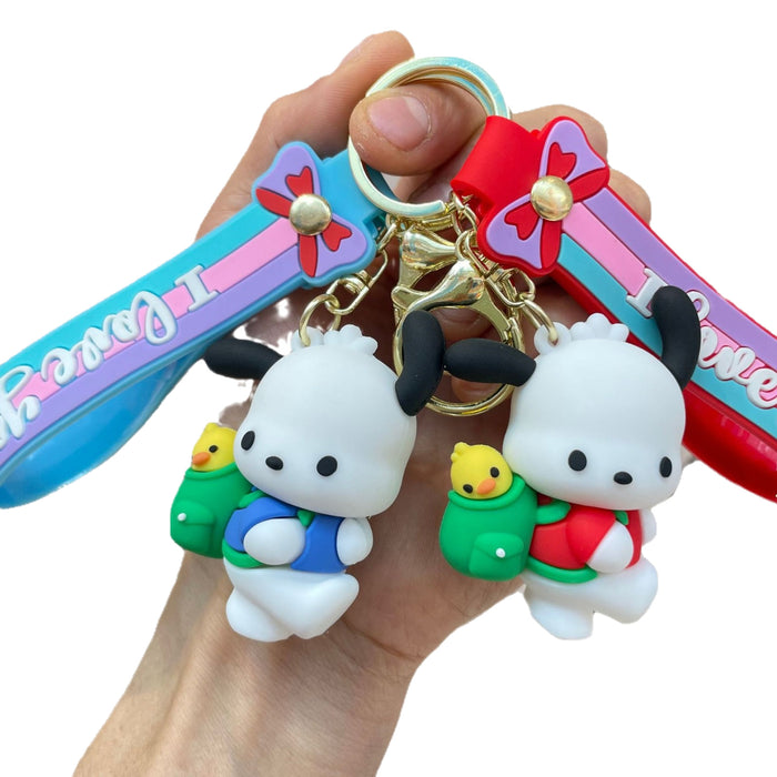 Wholesale Backpack keychain, cute doll, claw machine, small accessories, car accessories wholesale