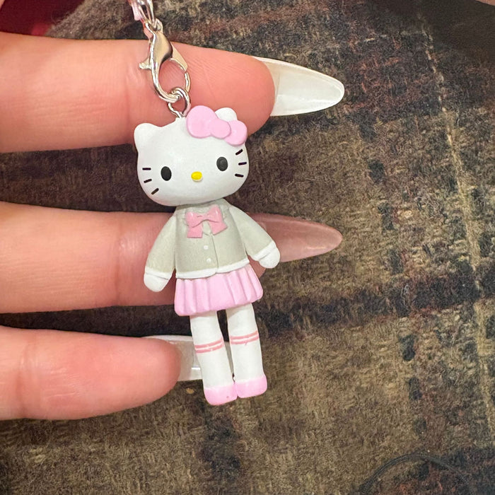 Wholesale Cartoon Long-Legged Cat Keychain Charm