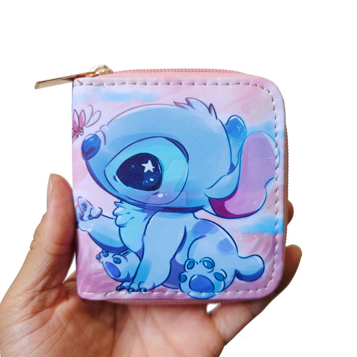 Wholesale Cartoon PU Short Zipper Wallet JDC-WT-ShiY005